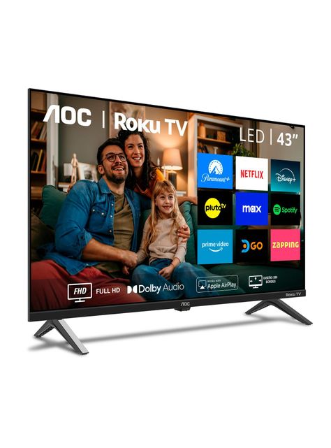 AOC Roku TV LED 43” FHD Smart TV 43S5045-2