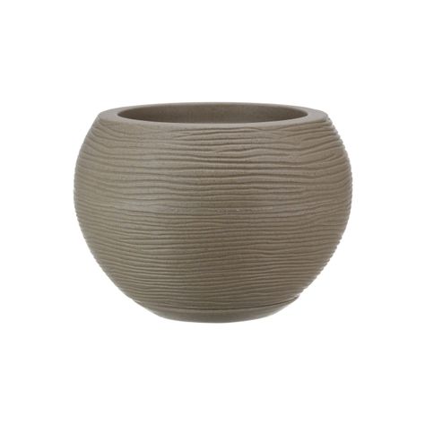 MACETERO FLORIDIS FLORENCIA BEIGE 19CM CON PLATO-0