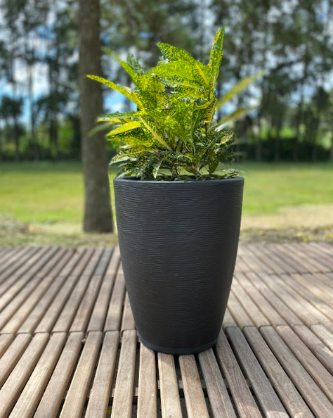 MACETERO FLORIDIS AMSTERDAM NEGRO 44CM DE ALTO-1