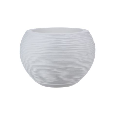 MACETERO FLORIDIS FLORENCIA BLANCO 19CM CON PLATO-0