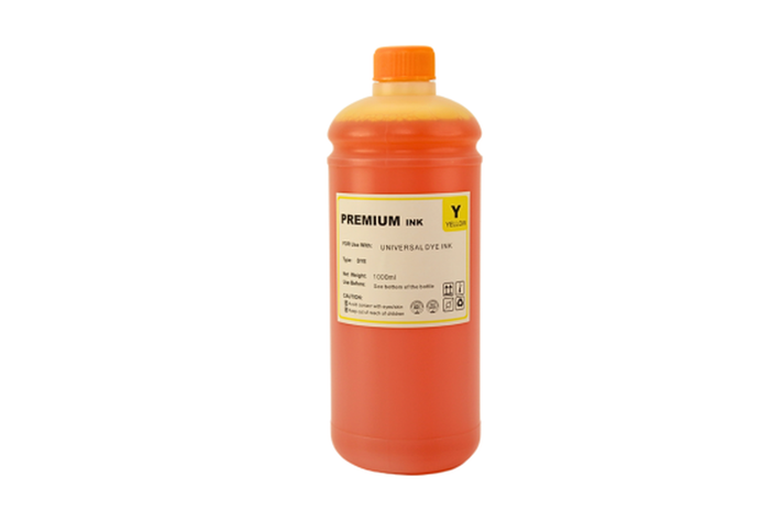 Botella De Tinta 1 Litro Amarillo Universal Hp/Lex/Eps (T664420)- Alternativo-0