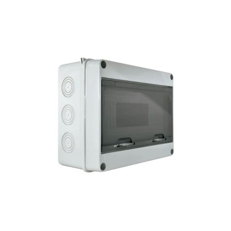 Tablero Electrico Sobrepuesto Exterior De 12 Polos Ip65-1