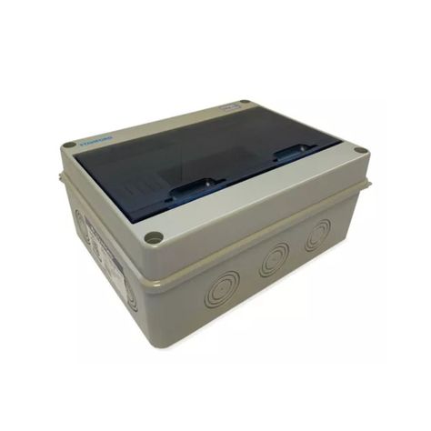 Tablero Electrico Sobrepuesto Exterior De 12 Polos Ip65-2
