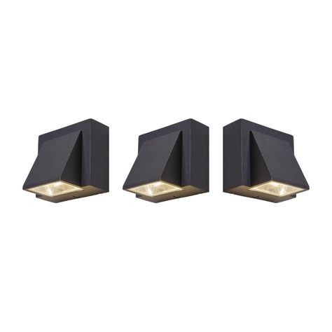 PACK 3 APLIQUE LED SIMPLE IP54 3000K KAPELLE KONNERGIE DEUS-0