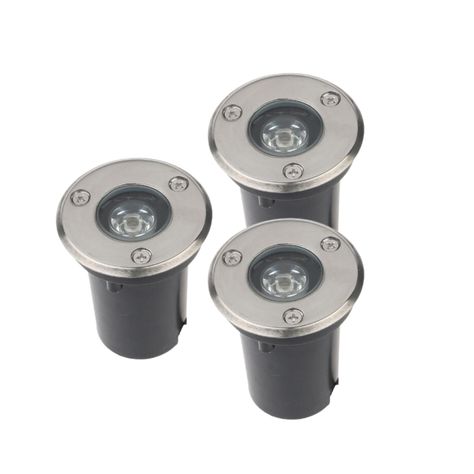 PACK 3 FOCO PISO 1W 3000K IP67 PHACT KONNERGIE DEUS-0
