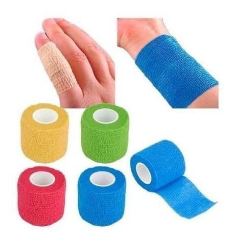 Pack X2 Vendaje Autoadhesivo Multiusos Varios Colores-2
