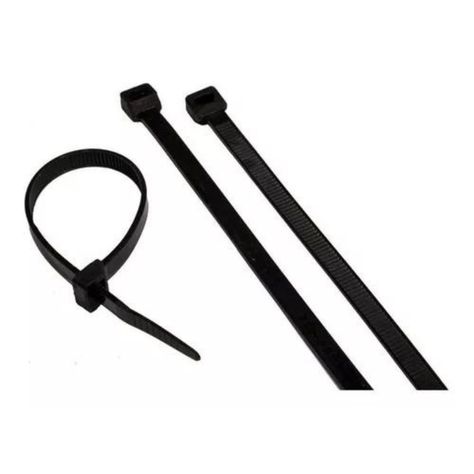 Pack 100 Amarra Cable Plástico 200x3.6mm Blanco 18kg-0