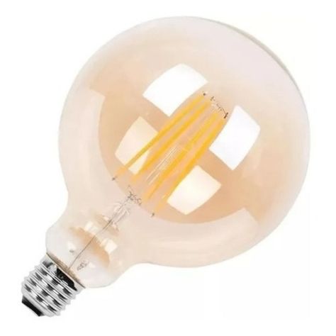 Pack 6 Ampolletas Led G80Globo/Vintage Filamento 8w E27-5