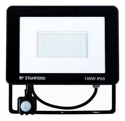 Foco Proyector Area Led 100w Seguridad Exterior Sec Stanford-0