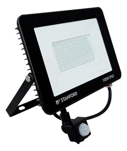 Foco Proyector Area Led 100w Seguridad Exterior Sec Stanford-1