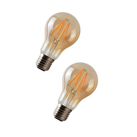 PACK 2 AMPOLLETA E27 LED A60 4W 2700K KONNERGIE DEUS-0