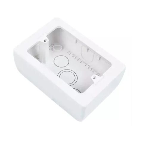 Pack 10 Caja Chuqui Sobrepuesta Eléctrica Pvc Sec-4