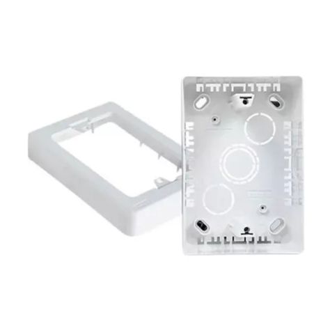 Pack 10 Caja Chuqui Sobrepuesta Eléctrica Pvc Sec-5