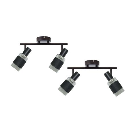 PACK 2 APLIQUE DOBLE PORTA E14 LED ZAURAK KONNERGIE DEUS-0