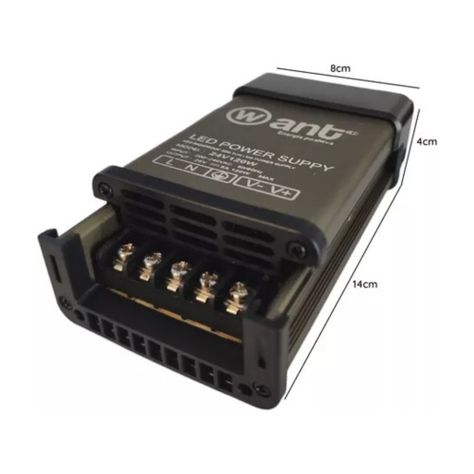 Fuente De Poder 24v 5a 120w Ip40 Cinta Foco Cámara Switching-1