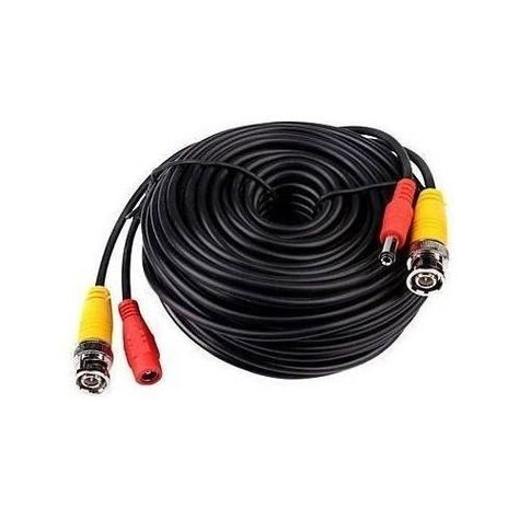 Cable Extensión Video Alimentación Cctv Atc Lc 20mt-0