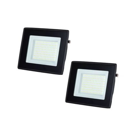 Pack 2 Foco Led 50w Sec 5000lm Y Soporte Atril Trípode 150cm-2
