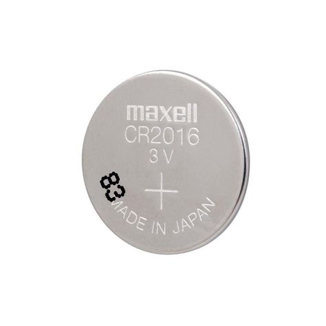 Blíster Pilas Botón Maxell CR2016 5 unidades 3V-2
