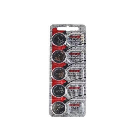 Blíster Pilas Botón Maxell CR2016 5 unidades 3V-3