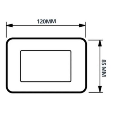 Placa Triple Base Para Modulo Tomacorriente Interruptor-3