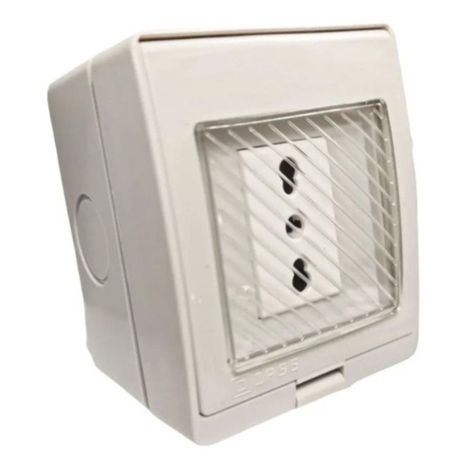 Tomacorriente Simple 10/16a Hydrobox Exterior Ip55 250v Sec-0