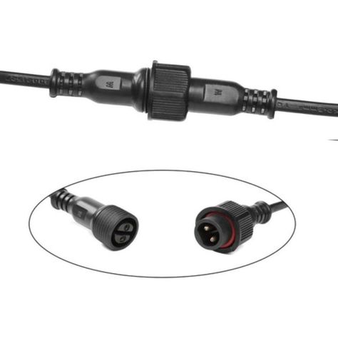Guirnalda Led Exterior 10m De 10 Soquete E27 Sin Ampolleta-2