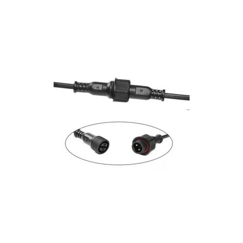 Guirnalda Led Exterior 10m De 10 Soquete E27 Sin Ampolleta-6