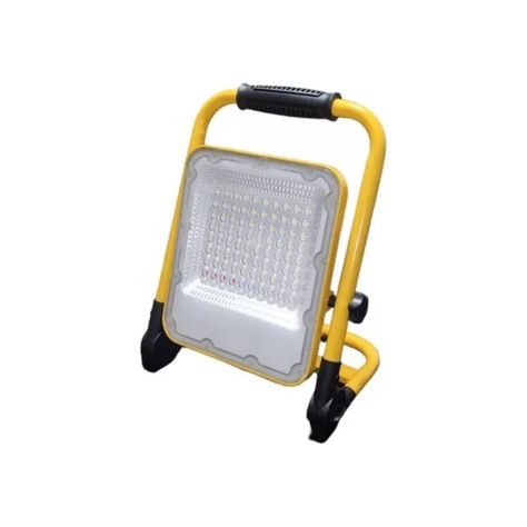 Foco Proyector Led Recargable Portátil 50w Ip65  Baliza-0