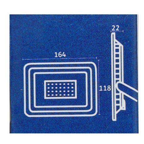 Pack 3 Foco Led 30w Sec 4500lm + Soporte Atril Tripode 150cm-3