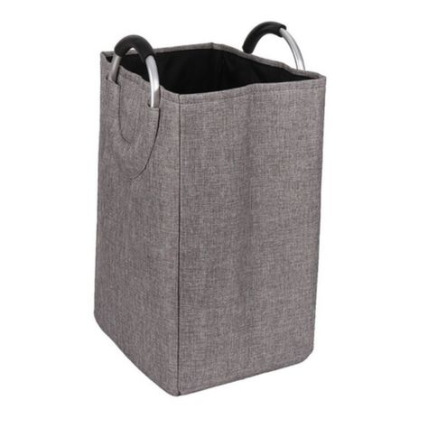 Cesta De Ropa Sucia Plegable Grande Mango De Metal Laundry-2