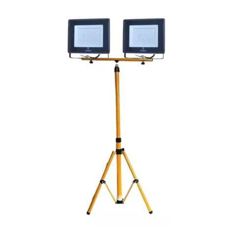 Pack 2 Foco Led 100w Sec 18000lm+soporte Atril Trípode 150cm-0