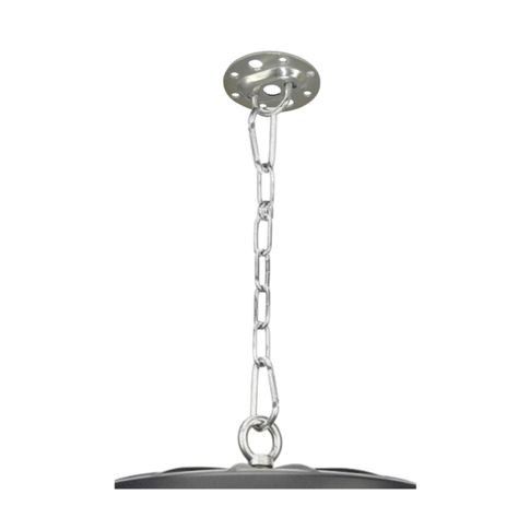 KIT INTALACION CAMPANA SOPORTE CADENA PIOLA SEGURIDAD 55CM-0
