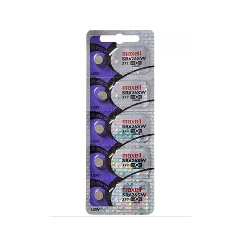 UNIDAD Pila Silver Maxell SR626SW MULTIUSOS-4