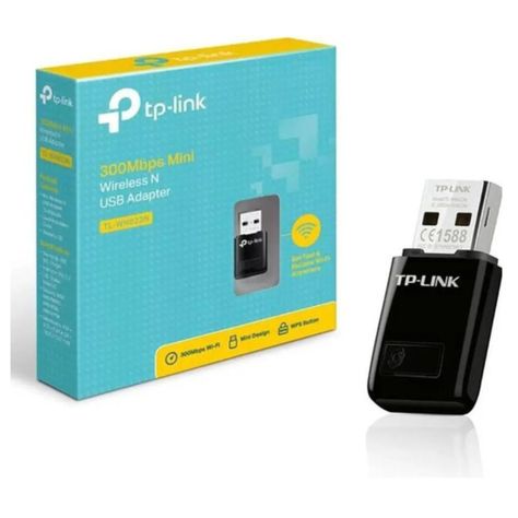 Mini Adaptador Usb Inalámbrico N De 300mbps Tl Wn823n Tplink-1