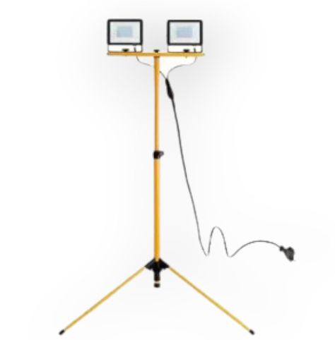 Pack 2 Foco Led 50w Sec 5000lm + Soporte Atril Trípode 150cm-0