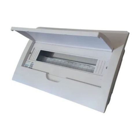 Tablero Embutido Distribución Pvc Ip40 18 Circuitos Sec T9+9-1