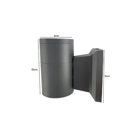 APLIQUE LED KAPELLE CILINDRO IP54 SIMPLE GU10 KONNERGIE DEUS-3