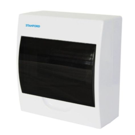 Tablero Sobrepuesto Caja Ip40 8 Circuitos T4 Sec-0