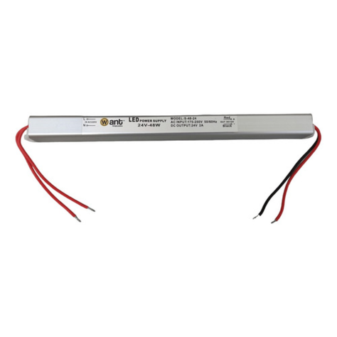 Fuente De Poder Slim 24v 48w Cinta Foco Cámara Switching-0