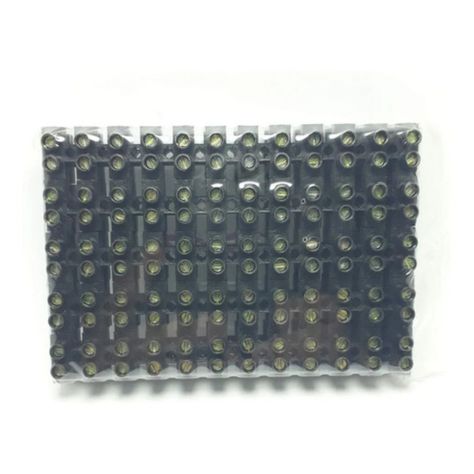 Regletas De Conexión Plástica 12 Polos 4mm-1