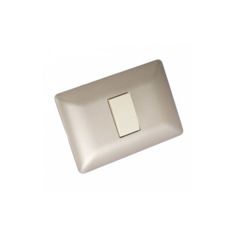 Interruptor Simple Champagne 220v Sec Encendido Apagado Deco-2