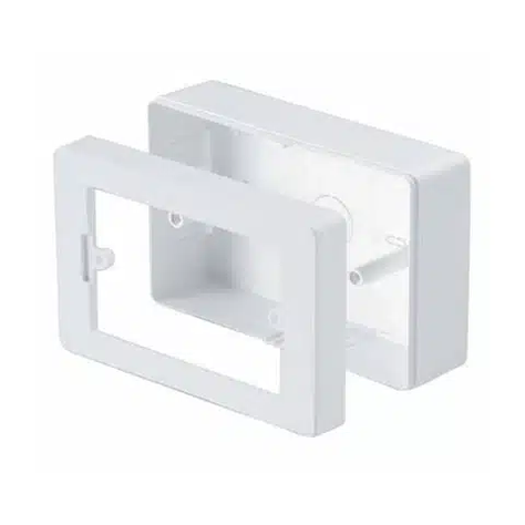 Caja Chuqui Sobrepuesta Eléctrica Pvc Sec-1