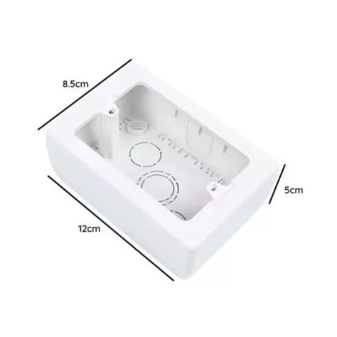 Caja Chuqui Sobrepuesta Eléctrica Pvc Sec-3