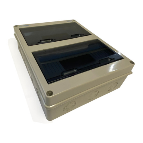 Tablero Electrico Sobrepuesto Exterior De 24 Polos Ip65-1