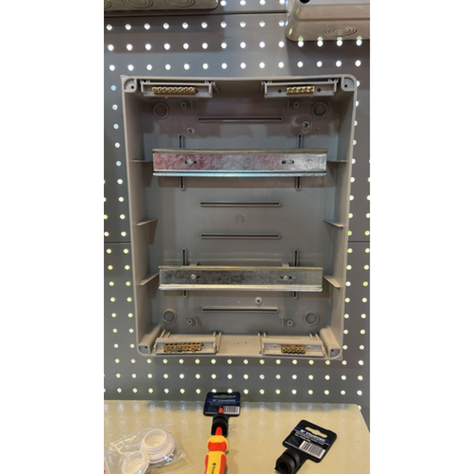 Tablero Electrico Sobrepuesto Exterior De 24 Polos Ip65-2