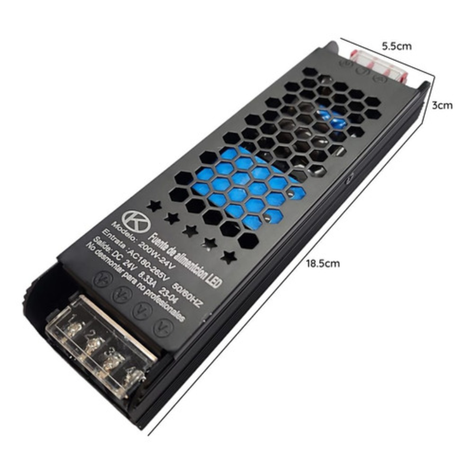 Fuente Poder Profesional Cinta Camara Switch 24v 200w 8.33a-1