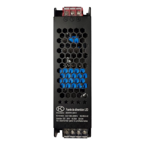 Fuente Poder Profesional Cinta Camara Switch 24v 200w 8.33a-2