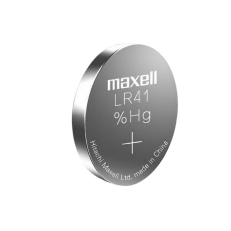 UNIDAD Pila Botón Maxell LR41 Multiusos 1.5V-0