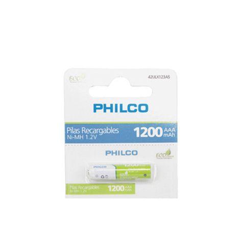 UNIDAD PILA RECARGABLE AAA 1200 MAH MULTIUSOS PHILCO-3