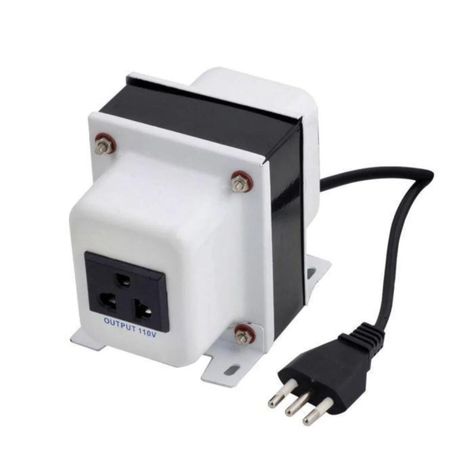 Auto Transformador Corriente 220v A 110v 100 Watts + Tierra-2